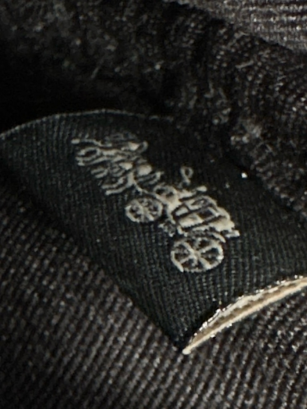 Coach Black Signature Monogram Crossbody Pouch - Picture 5 of 7